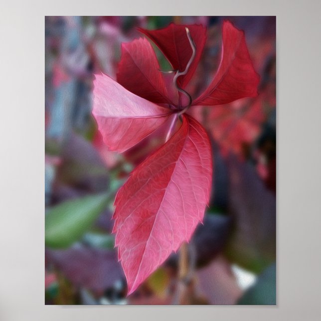 Herbstrot Poster (Vorne)