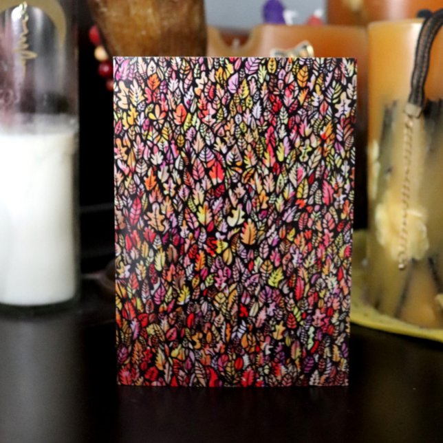 Herbstrückgang Feiertagskarte (Von Creator hochgeladen)