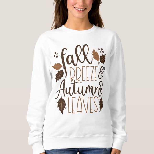 Herbstrutsche Sweatshirt (Vorderseite)