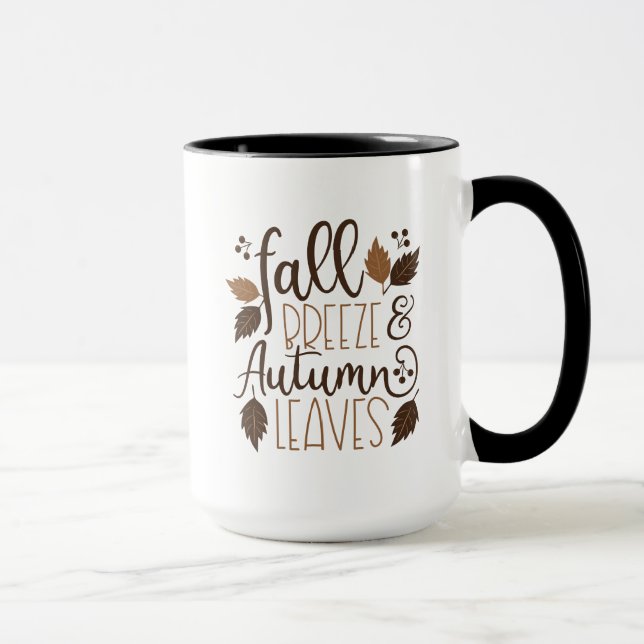 Herbstrutsche Tasse (Rechts)