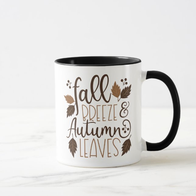 Herbstrutsche Tasse (Rechts)