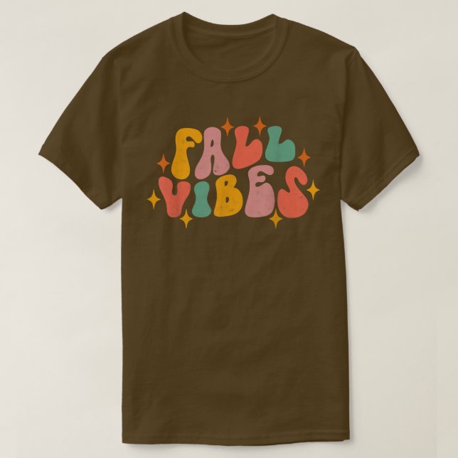 Herbstsaison Blätter Herbst Vibes Erntedank Groov T-Shirt (Design vorne)