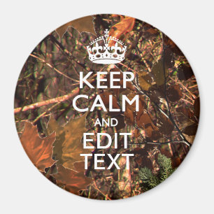 Herbstsaison Camouflage Behalte Beruhigung Ihres T Magnet