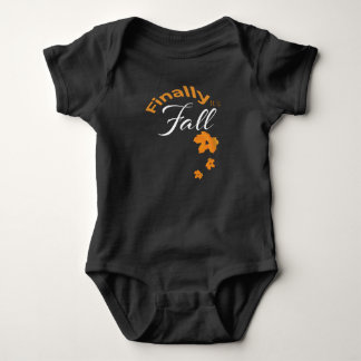 Herbstsaison - Es ist endlich Herbst Design Baby Strampler