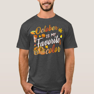 Herbstsaison Funny Quote Pumpkin Herbst Blätter al T-Shirt