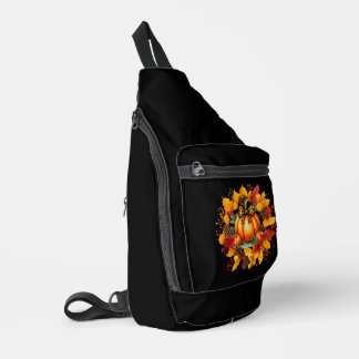 Herbstsaison Herbst Jahreszeiten Kürbistag Feierta Crossbody Bag