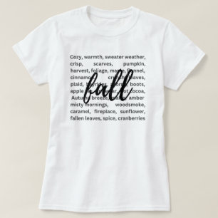 Herbstsaison Herbstleaves Kürbis T-Shirt