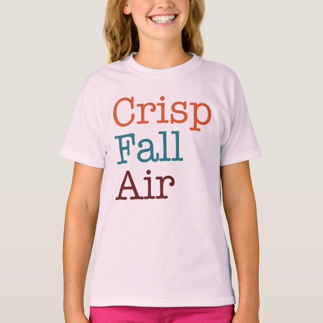 Herbstsaison in Criss Fall T-Shirt (Vorderseite)