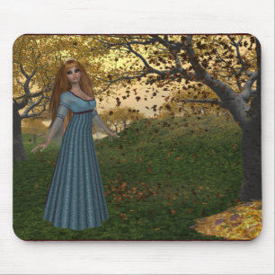 Herbstsaison Queen - Fantasy Mousepad