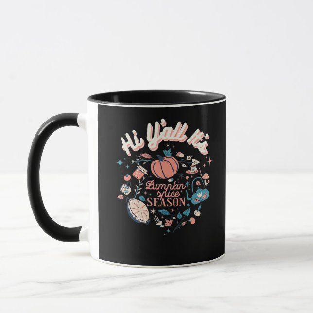 Herbstsaison Sammlung Y’all It's Pumpkin S Tasse (Links)