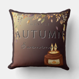 Herbstsanfte Abend Pillow Cosy Fall Zuhause Kissen