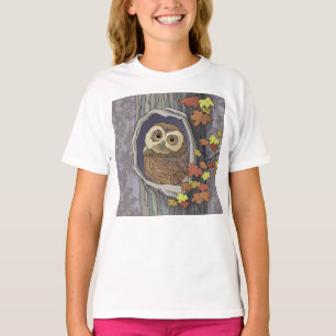 Herbstschale und Herbstfarben T - Shirt