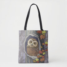Herbstschale und Herbstfarben Tasche