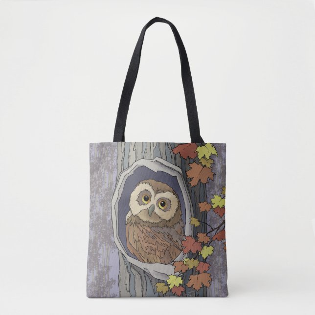 Herbstschale und Herbstfarben Tasche (Vorderseite)