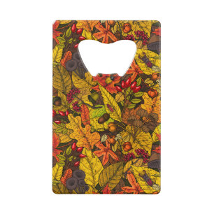 Herbstschätze Geldbeutel Flaschenöffner