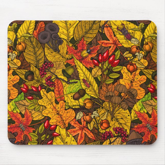 Herbstschätze Mousepad (Vorne)