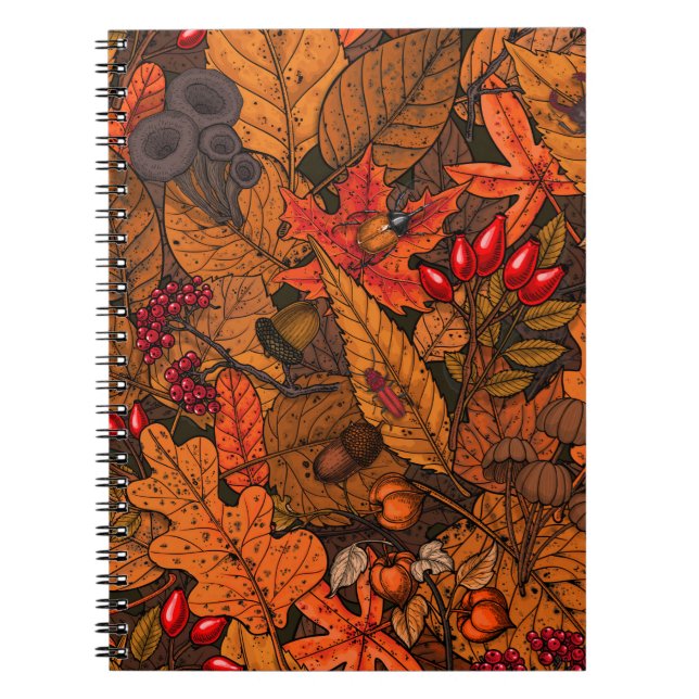 Herbstschätze Notizblock (Vorderseite)