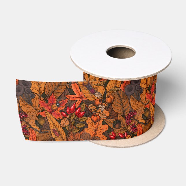 Herbstschätze Satinband (Spule)