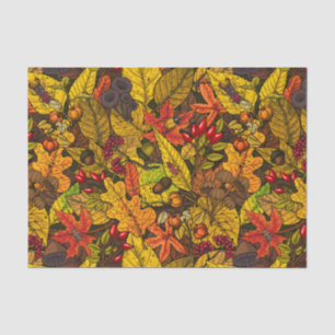 Herbstschätze Seidenpapier