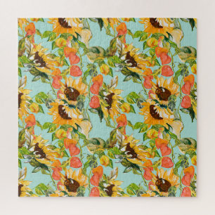 Herbstschlucker: Nahtloses Naturmuster