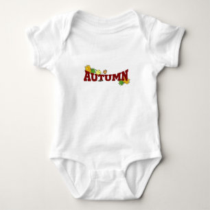 Herbstschönheit - baby strampler