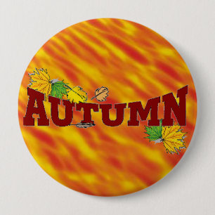 Herbstschönheit - button