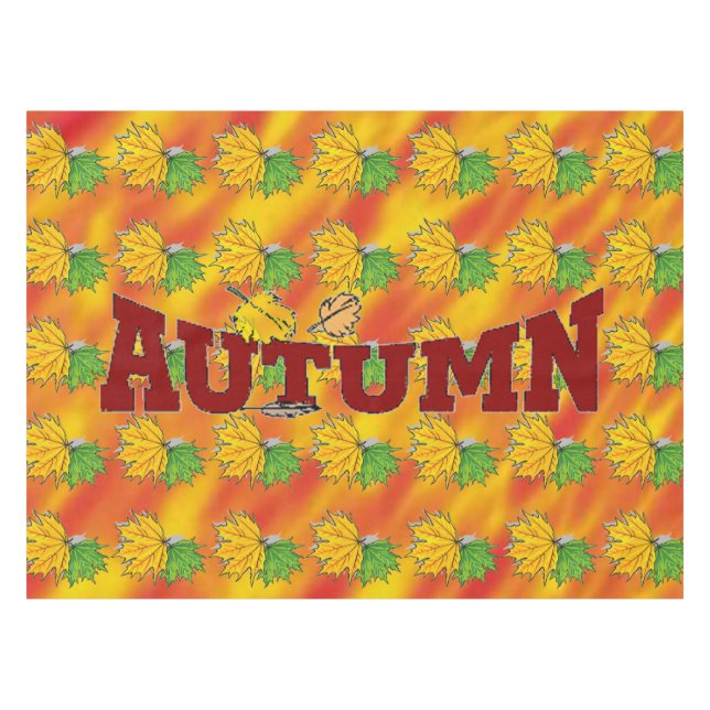 Herbstschönheit - tischdecke (Vorderseite (Horizontal))