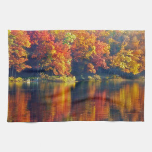 Herbstsee Geschirrtuch