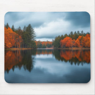 Herbstsee Mousepad