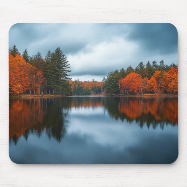 Herbstsee Mousepad (Vorne)