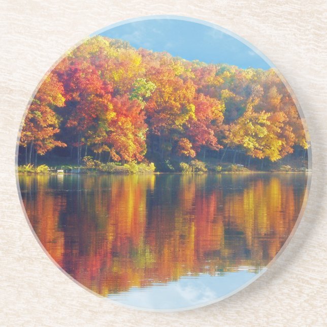 Herbstsee Untersetzer (Vorne)