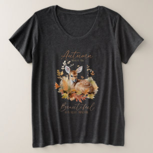 Herbstshow Uns Große Größe T-Shirt