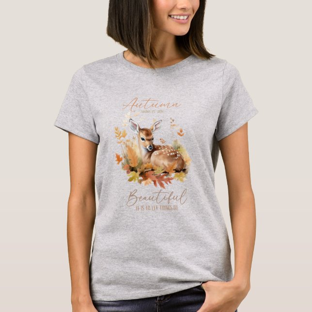 Herbstshow Uns T-Shirt (Vorderseite)