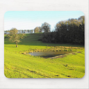 Herbstsonne in Somerset Mousepad