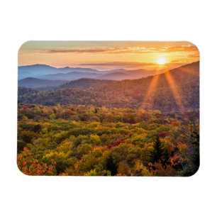 Herbstsonne von Beacon Heights Magnet