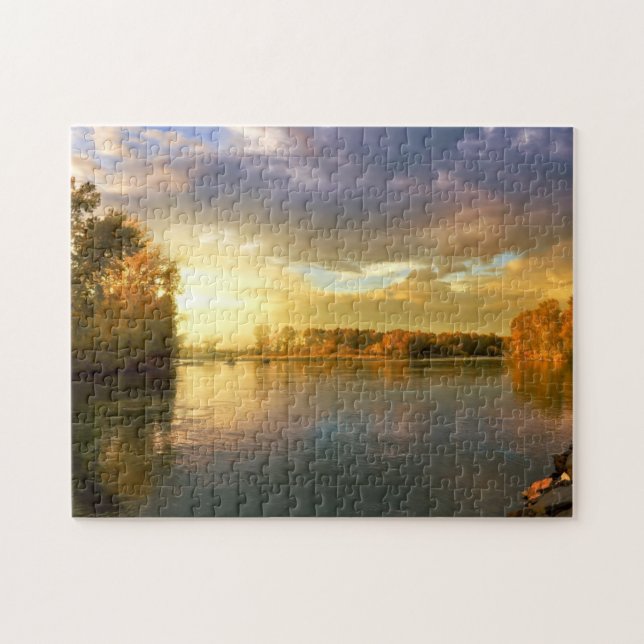 Herbstsonnensee (Horizontal)