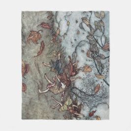 Herbstspass Fleecedecke