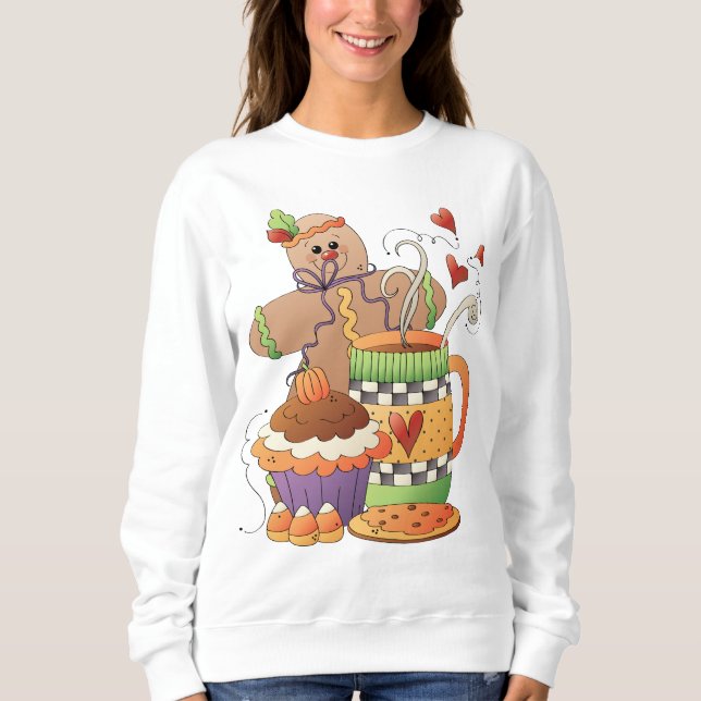 Herbstspass Frauen-Basic-Sweatshirt Sweatshirt (Vorderseite)