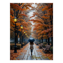 Herbstspaziergang – Pfad der goldenen Blätter