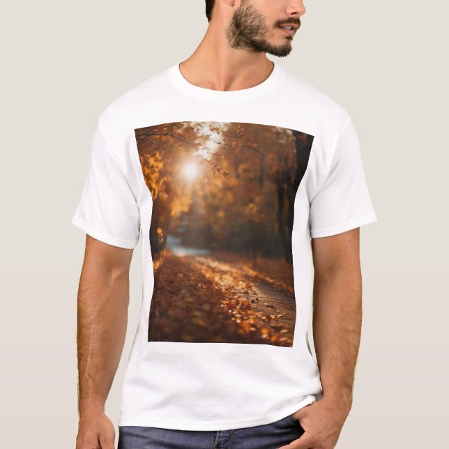 Herbstspaziergang T-Shirt (Vorderseite)