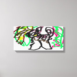 Herbstspiel Leinwanddruck