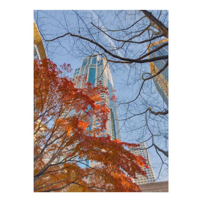 Herbststadt Fotodruck (Vorne)