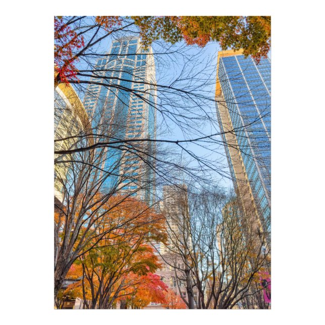 Herbststadt Fotodruck (Vorne)