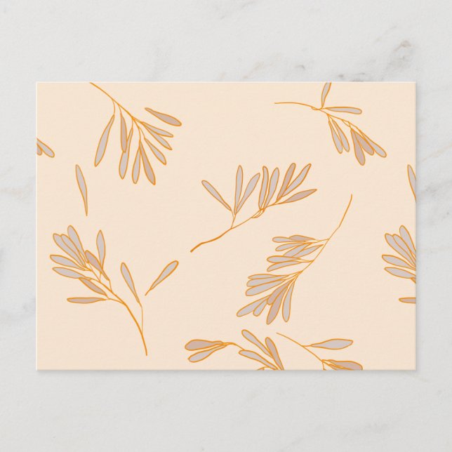 Herbststimmung (1) postkarte (Vorderseite)