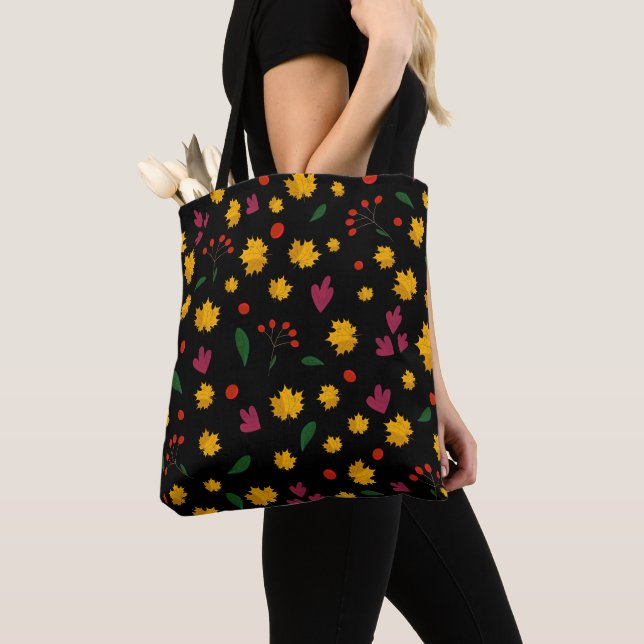 Herbststimmung Muster Tasche (Von Nahem)