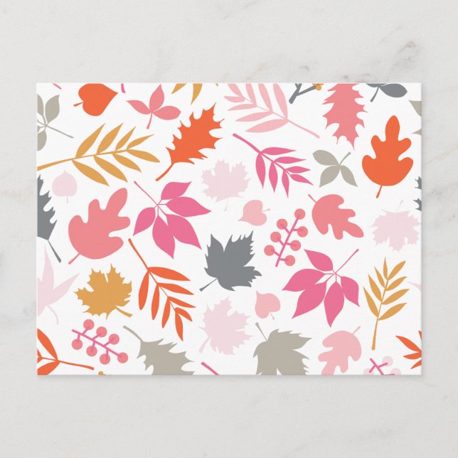 Herbststimmung Postkarte (Vorderseite)