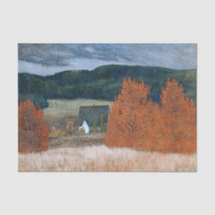 Herbststimmung von Jamtland von Helmer Osslund Seidenpapier