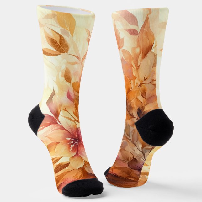Herbststrauß Socken (Gewinkelt)