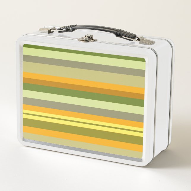 Herbststreifen Lunchbox (Vorderseite)