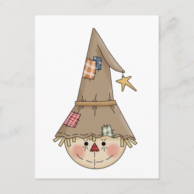 Herbststreifen Postkarte (Vorderseite)